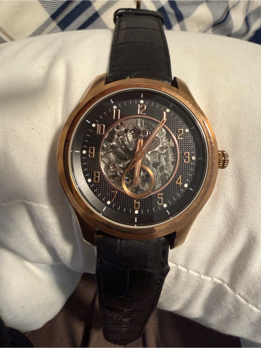 Fossil ME3006 Automatic Skeleton (20 Jewels)